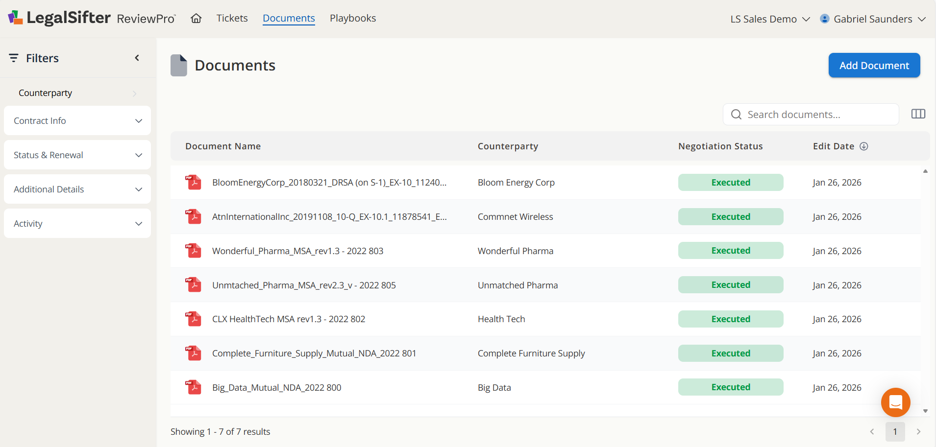 Intuitive Contract Repository_LegalSifter